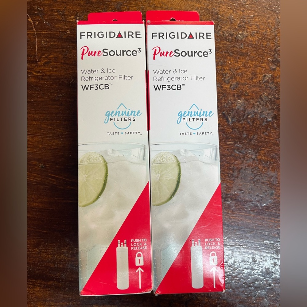 Two Frigidaire PureSource3 Refrigerator Filter WF3CB